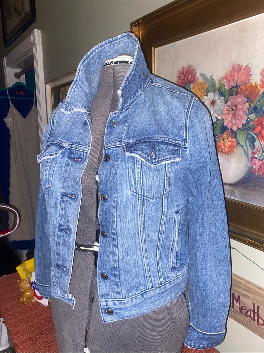 Levi’s Women’s Silver Tab Vintage Trucker Jean Jacket - Size Small